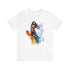 Rainbow Belly Dancer's Pose - Short Sleeve Tee White